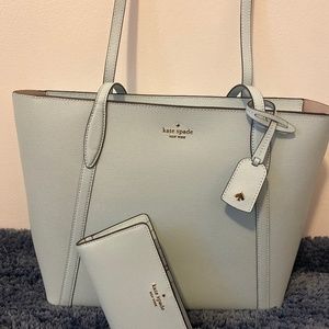 🔻PRICE DROP🔻♠️KATE SPADE TOTE/WALLET SET♠️